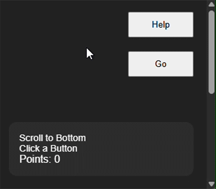 Animated walkthrough of gameification module